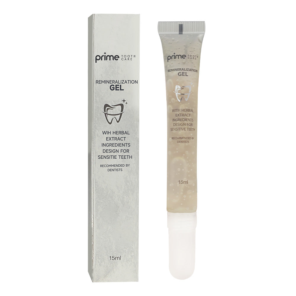 Sensitive gum gel with plant extracts for periodontal inflammation relief and gum soothing