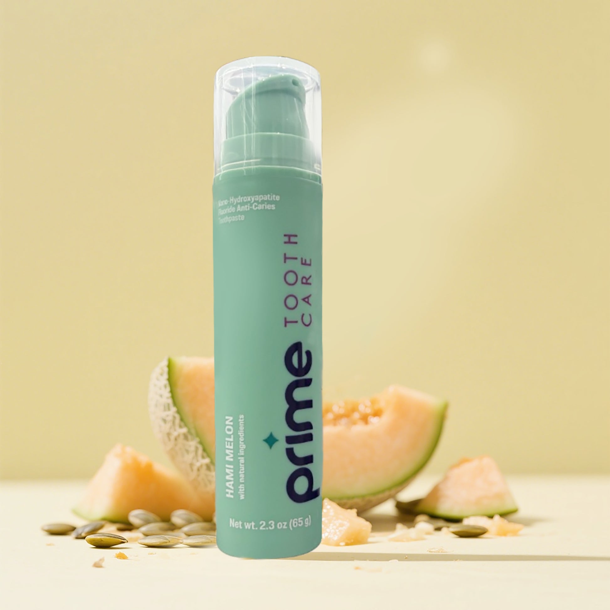 nHAP toothpaste pump bottle for natural enamel repair whitening and cavity protection