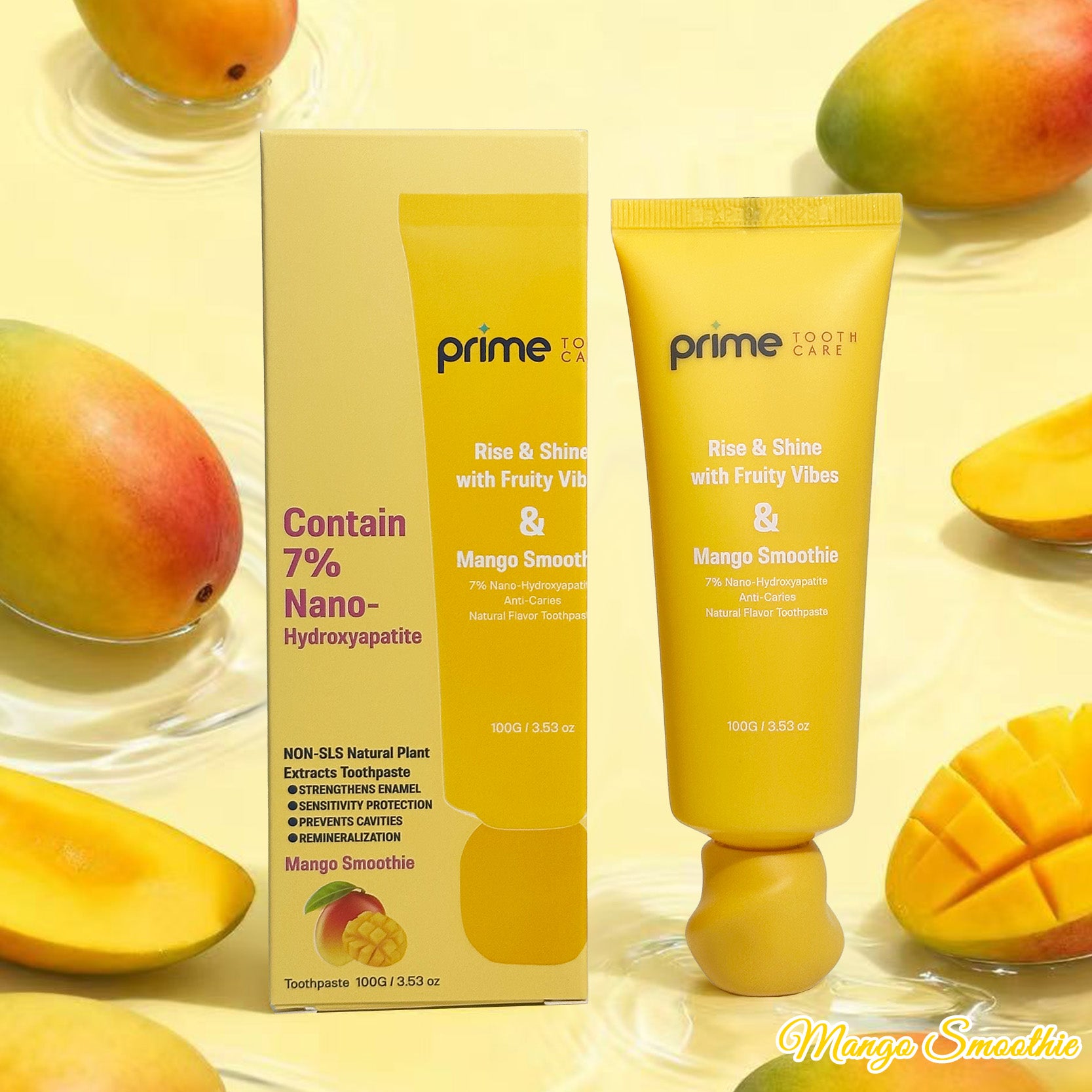 nHAP toothpaste pump bottle for natural enamel repair whitening and cavity protection