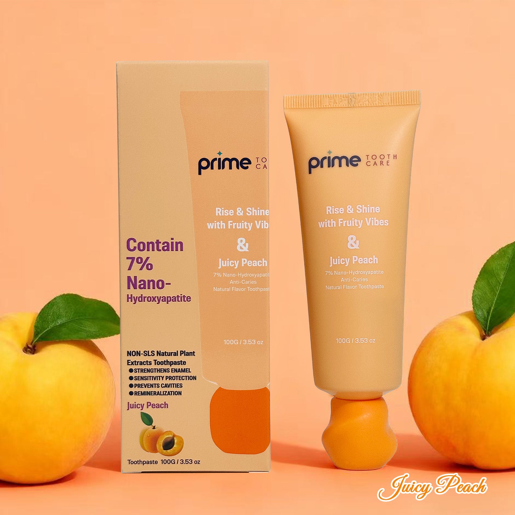 nHAP toothpaste pump bottle for natural enamel repair whitening and cavity protection