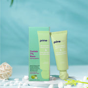 Green apple flavor natural toothpaste with 7% nHAP plant extracts and aloe vera for gum health